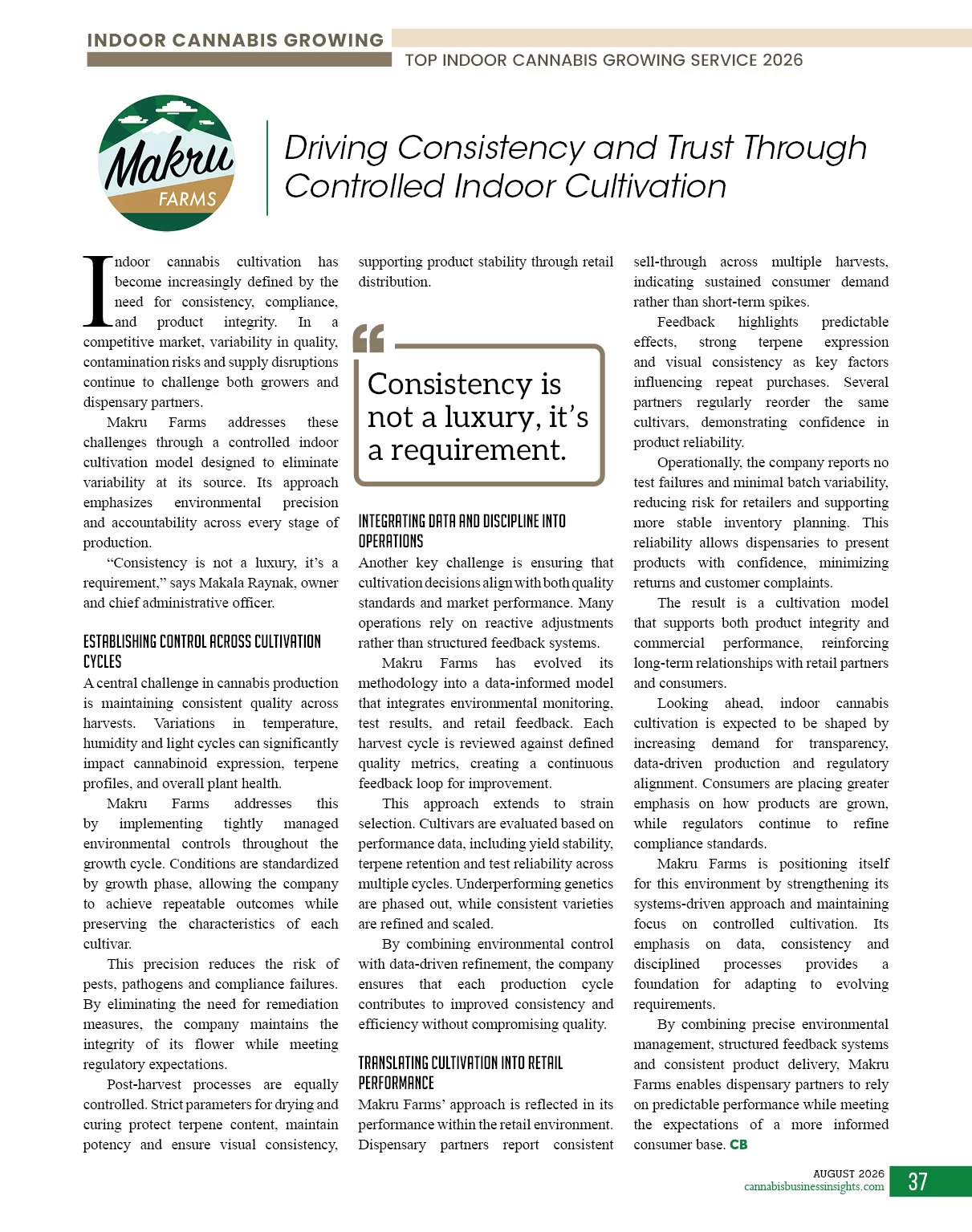  Cannabis Growers | Cannabis Business Insights