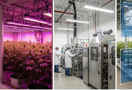 Integrated Innovation in Cannabis Operations: From Packaging to Photosynthesis and Risk Mitigation